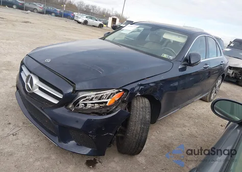 2021 Mercedes-Benz C 300 4Matic из США, поврежденный, VIN W1KWF8EB9MR626879